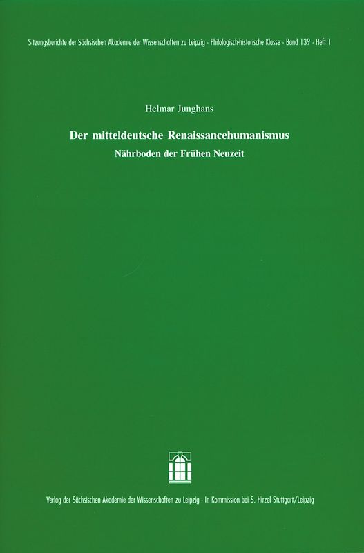 Der mittelhochdeutsche Renaissancehumanismus