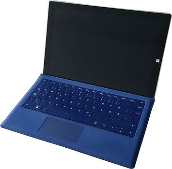 Microsoft Surface 3 10,8" 128GB [Wi-Fi, inkl. dunkelblauem Keyboard Dock, Type Cover 3] weiß