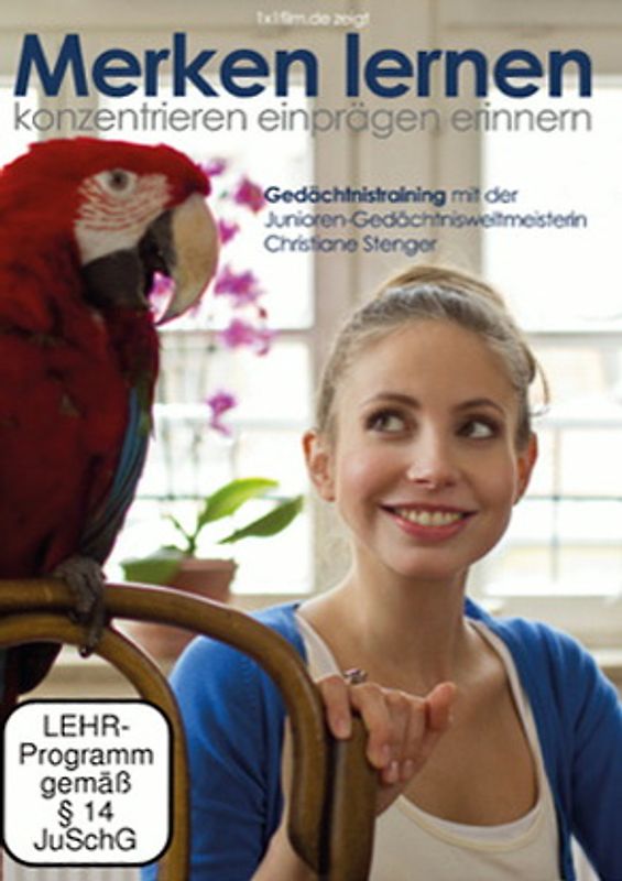 Merken lernen - konzentrieren einprägen erinnern. Gedächtnistraining mit Christiane Stenger DVD