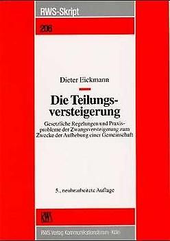 Die Teilungsversteigerung