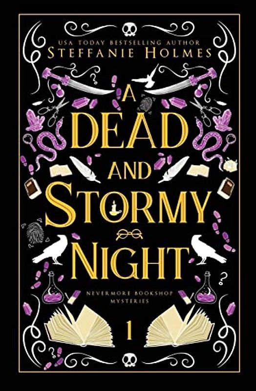 A Dead and Stormy Night: Luxe paperback edition (Nevermore Bookshop Mysteries: Luxe Paperback Editions, Band 1)