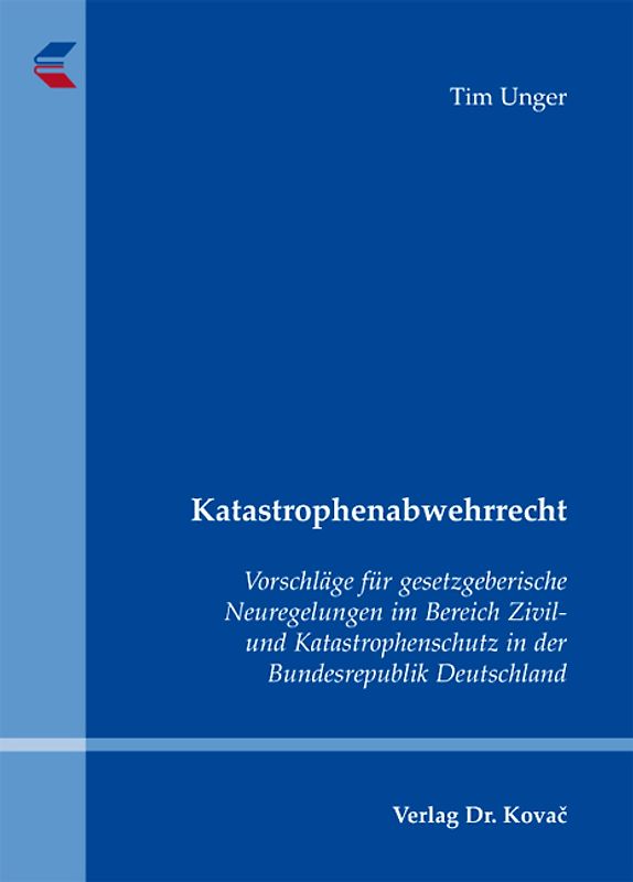 Katastrophenabwehrrecht