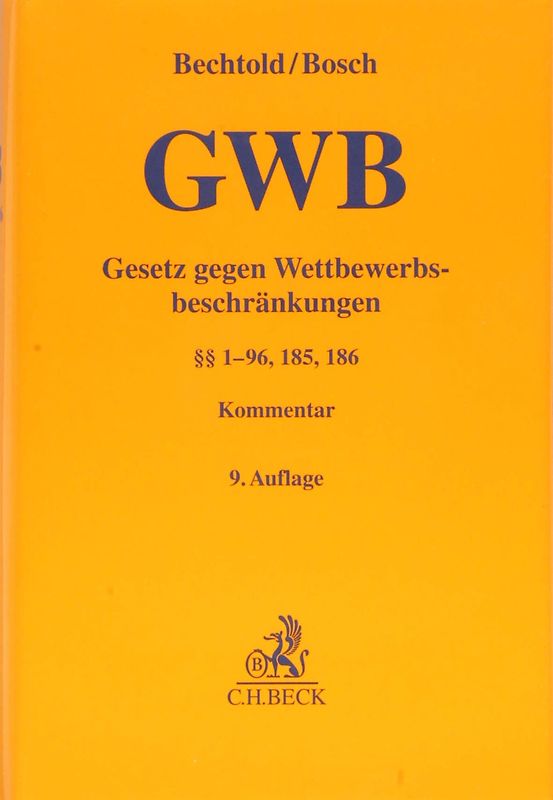 Gesetz gegen Wettbewerbsbeschränkungen