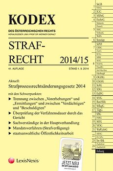 Kodex Strafrecht 2014/15