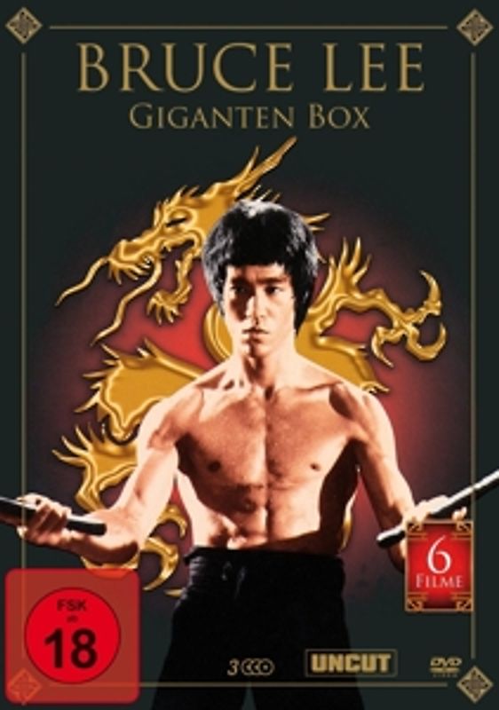 Bruce Lee Gigantenbox-uncut Edition (3 DVDs) DVD