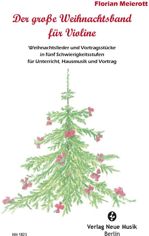 Der große Weihnachtsband für Violine