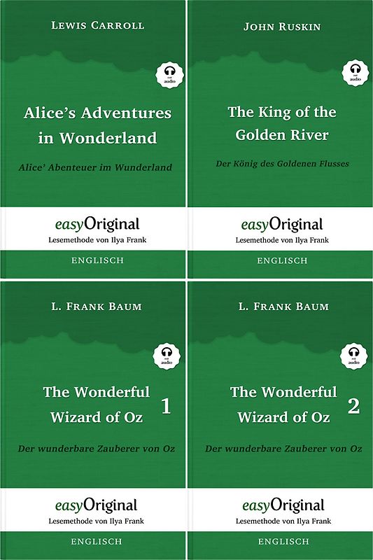 Englische Kinderbücher Kollektion (Bücher + Audio-Online) - Lesemethode von Ilya Frank - Zweisprachige Ausgabe Englisch-Deutsch