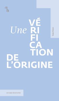 Une vérification de l’origine