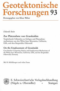 Zur Platznahme von Granitoiden /On the Emplacement of Granitoids