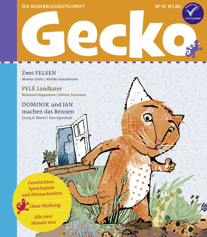 Gecko Kinderzeitschrift - Lesespaß für Klein und Groß / Gecko Kinderzeitschrift Band 35