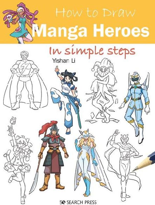 How to Draw Manga Heroes in Simple Steps