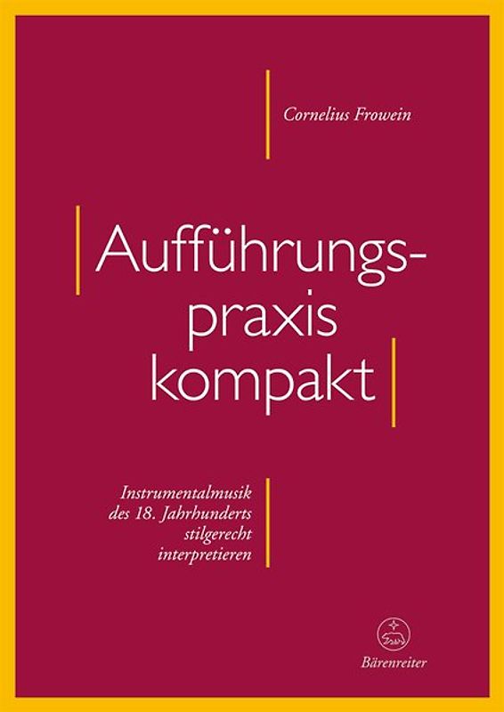 Aufführungspraxis kompakt