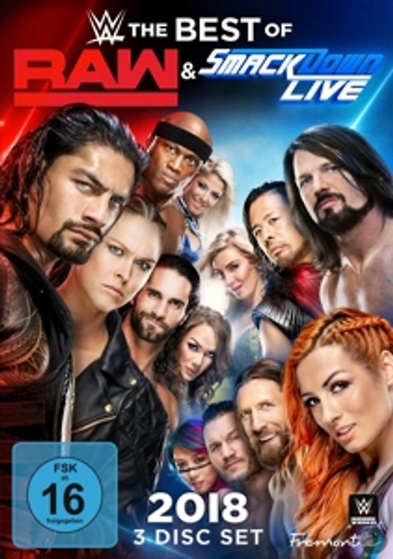 WWE: WWE:Best Of Raw&Smackdown 2018 DVD