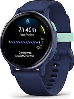 Garmin Vivoactive 5 42 mm bleu et bracelet en silicone bleu