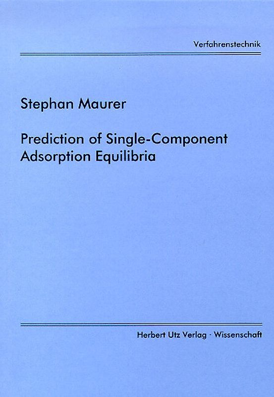 Prediction of Single-Component Adsorption Equilibria