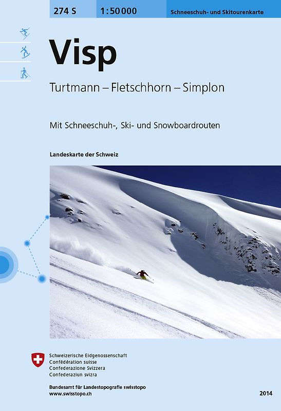 274S Visp Schneesportkarte