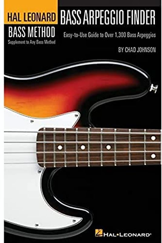 Hl Bass Method Arpeggio Finder (6 X 9 Format): Lehrmaterial, CD für Bass-Gitarre: Easy-To-Use Guide to Over 1,300 Bass Arpeggios Hal Leonard Bass Method