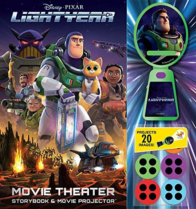 Disney Pixar: Lightyear Movie Theater Storybook and Projector: Movie Theater Storybook & Movie Projector