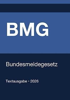 BMG - Bundesmeldegesetz (Deutschland) 2026