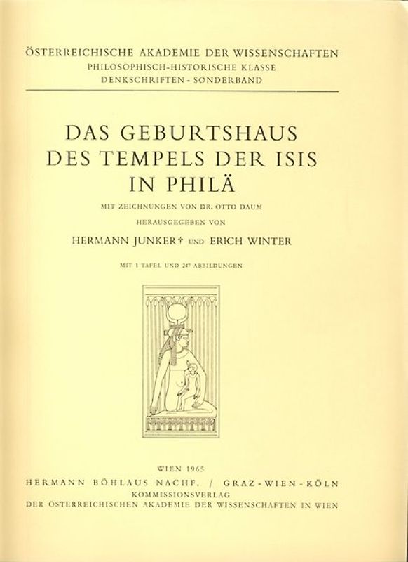 Das Geburtshaus des Tempels der Isis in Philae