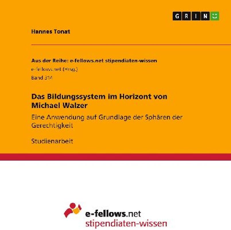 Das Bildungssystem im Horizont von Michael Walzer