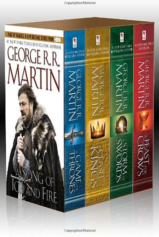 A Song of Ice and Fire 1-4 - George R.R. Martin [4 Books]