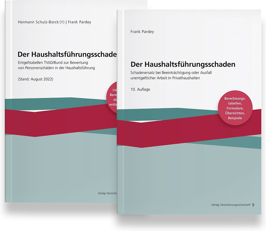 Der Haushaltsführungsschaden - Kombipaket