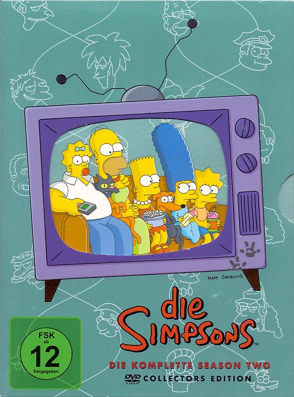 Die Simpsons: Die komplette Season 2 [Collectors Edition] DVD