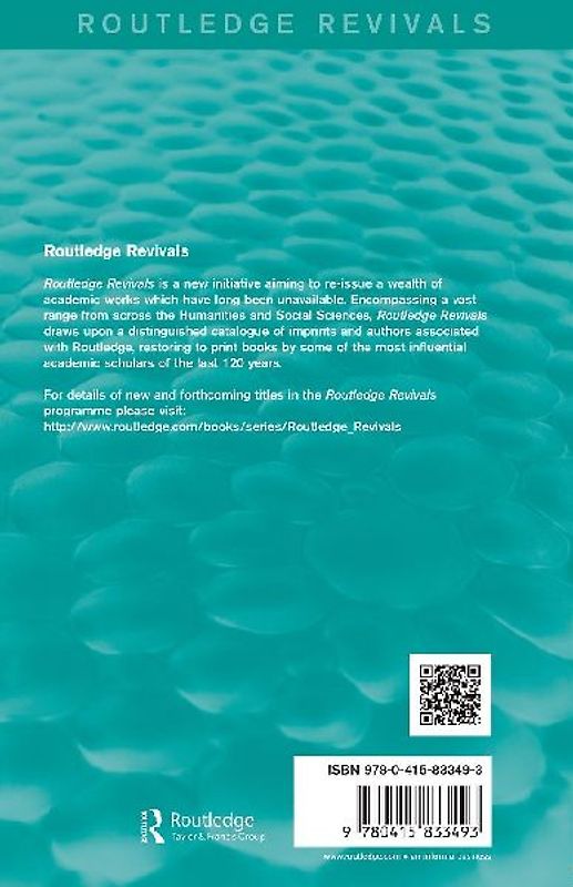 Thinking About The Curriculum (Routledge Revivals)