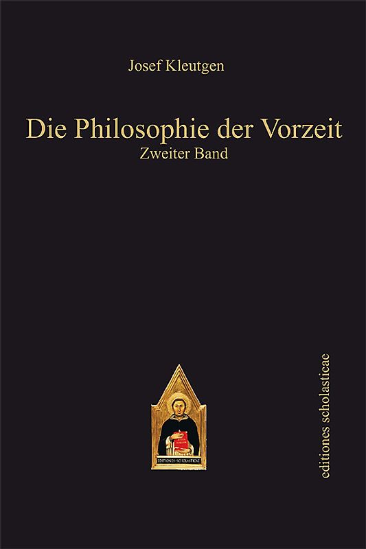 Die Philosophie der Vorzeit