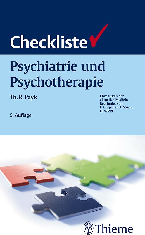 Checkliste Psychiatrie und Psychotherapie