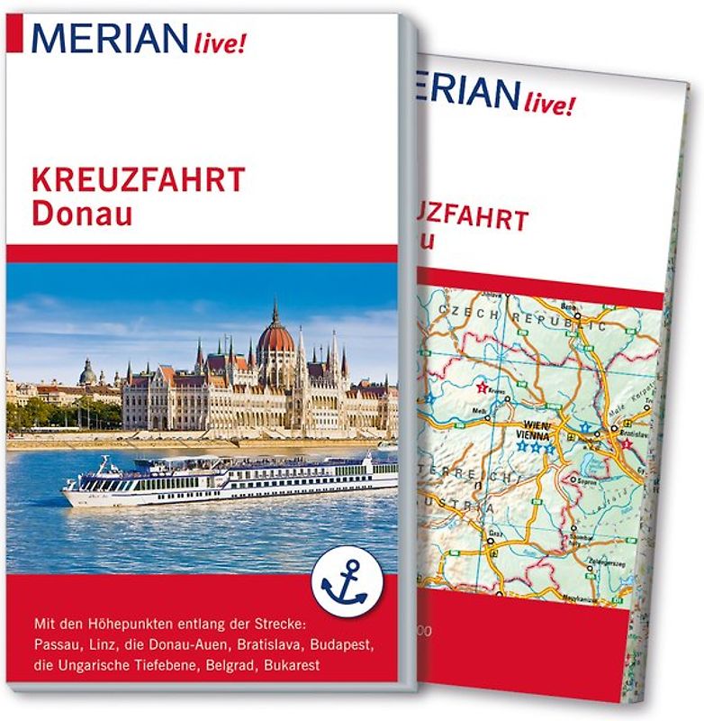 MERIAN live! Reiseführer Kreuzfahrt Donau
