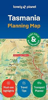 Lonely Planet Tasmania Planning Map