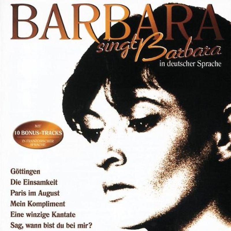 Barbara - Barbara Singt Barbara in Deutscher Sprache