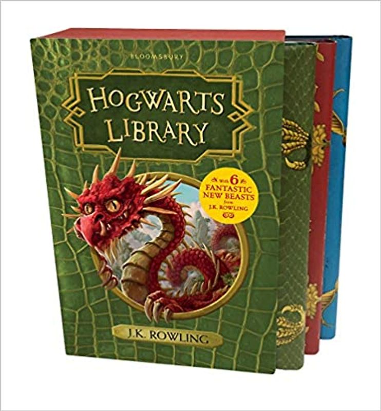 The Hogwarts Library Box Set - J. K. Rowling [3 Bände inkl. Schuber, Hardcover]