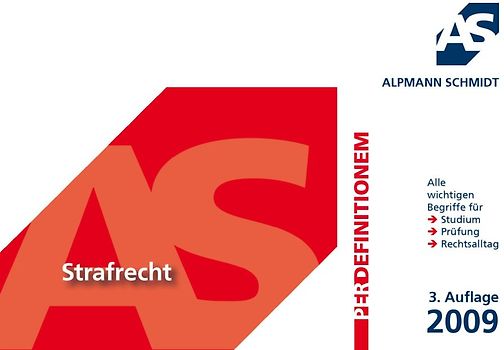 Definitionen Strafrecht