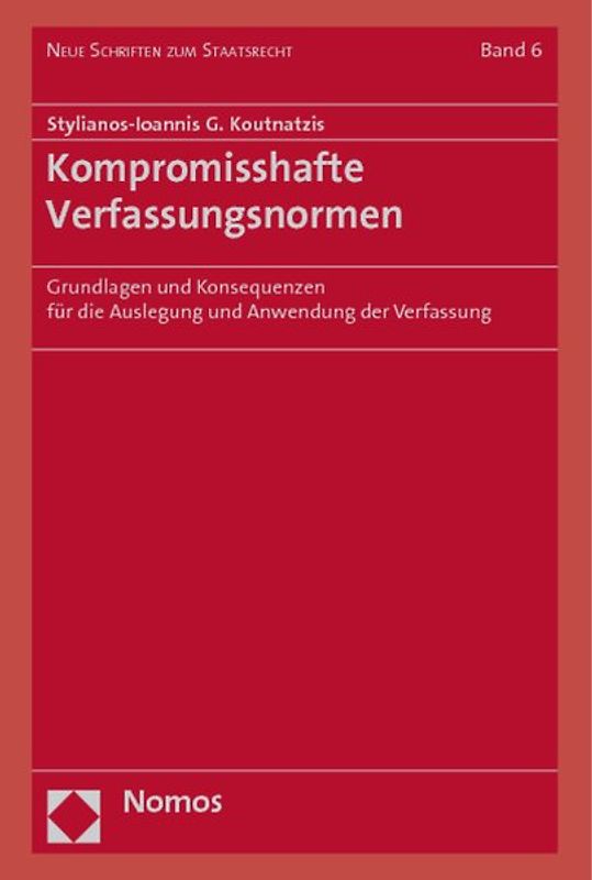 Kompromisshafte Verfassungsnormen
