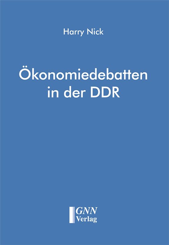 Ökonomiedebatten in der DDR
