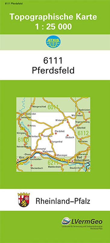 TK25 6111 Pferdsfeld