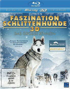 Faszination Schlittenhunde - Das große Rennen (Blu-ray 3D) 3D Blu-ray Disc