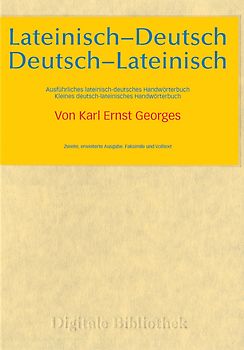 Digitale Bibliothek 69: Lateinisch-Deutsch - Ausführliches Handwörterbuch MacOS