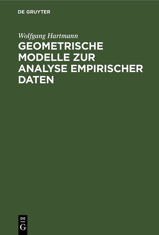 Geometrische Modelle zur Analyse empirischer Daten