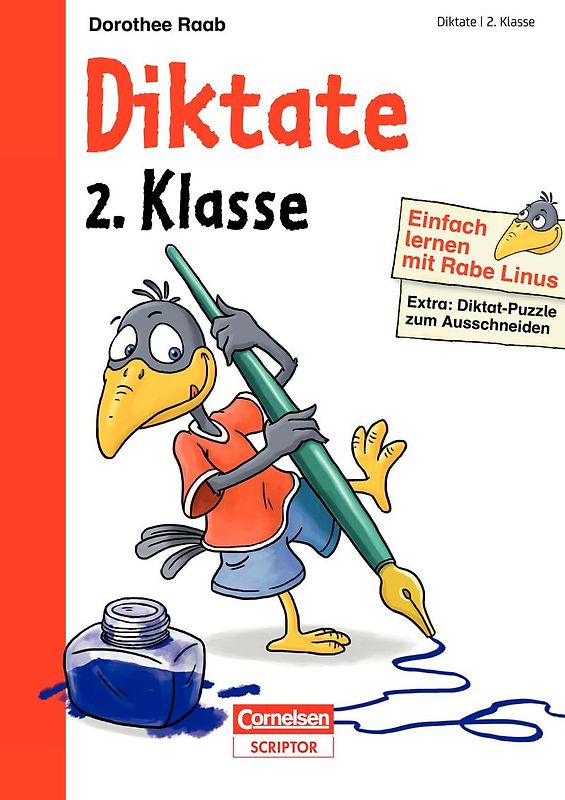Einfach lernen mit Rabe Linus – Diktate 2. Klasse