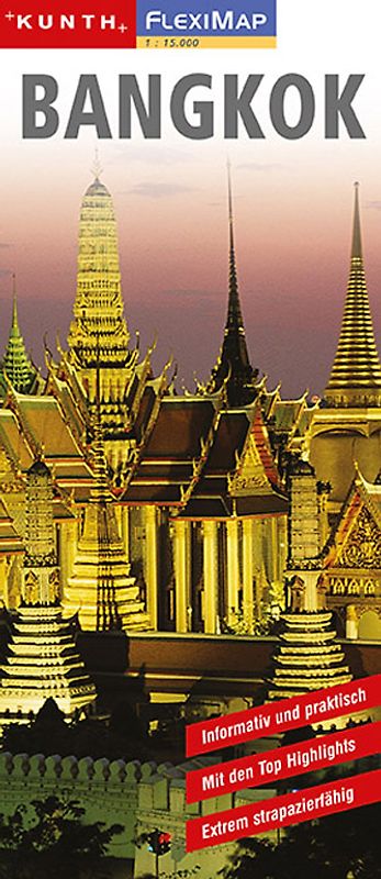 KUNTH FlexiMap Bangkok 1:15 000