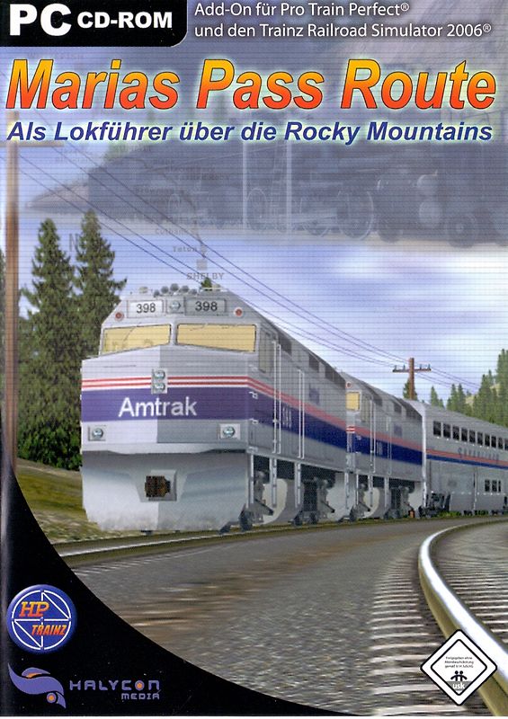 ProTrain Perfect / Trainz Railroad Simulator 2006: Marias Pass Route - Als Lokführer über die Rocky Mountains [Add-On] PC Spiele