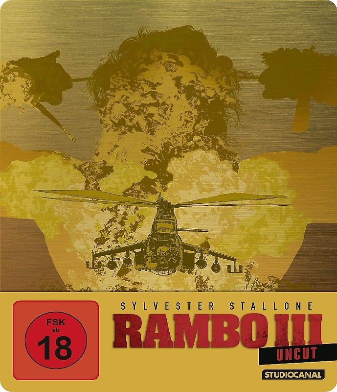 Rambo III [Uncut, Steelbook] Blu-ray Disc