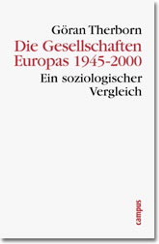 Die Gesellschaften Europas 1945-2000