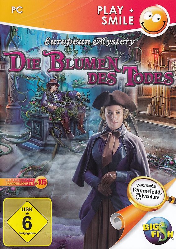 European Mystery: Die Blumen des Todes [Play+Smile] PC Spiele