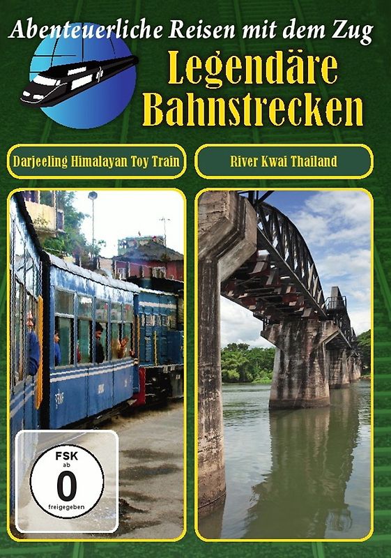 Darjeeling Himalayan Toy Train/River Kwai Thailand DVD
