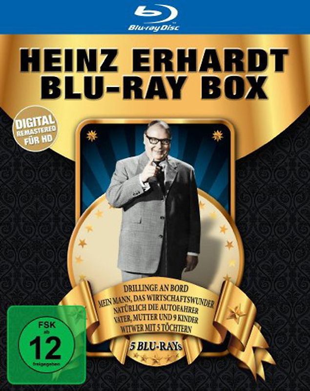 Heinz Erhardt Box [5 Discs] Blu-ray Disc